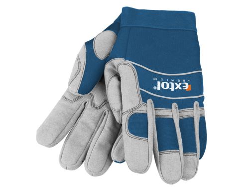 Pracovní rukavice EXTOL PREMIUM rukavice pracovní polstrované, XL/11, velikost XL/11, 8856603