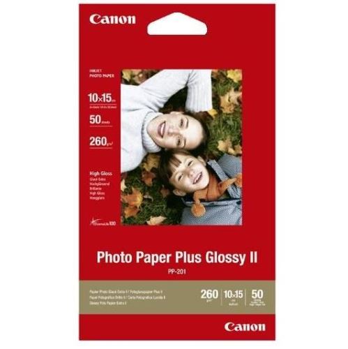 Fotopapír CANON Papír Canon Photo lesklý PP201S 10x15cm (4x6inch) 50 listů, 260g