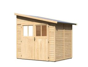 dřevěný domek KARIBU BOMLITZ 2 (68357) natur LG3096