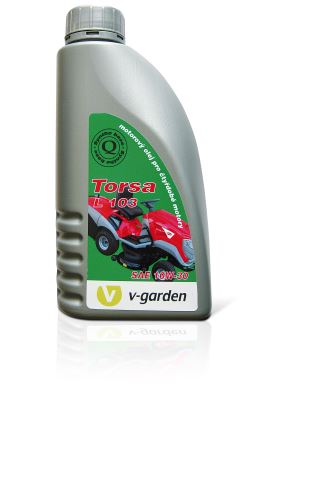 Motorový olej V-GARDEN SAE 10W30 - olej V-GARDEN 4-takt 1 l