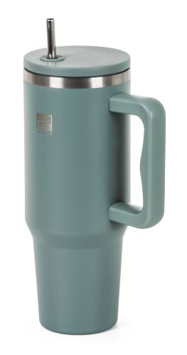 Termohrnek G21 FlowCup 1200 ml - eukalyptově zelený