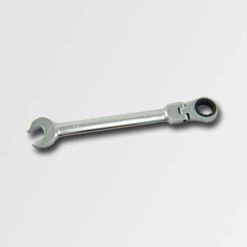 Ráčnový klíč XTline KL345017, Klíč ráčnový kloubový očkoplochý 17mm,72 zubů