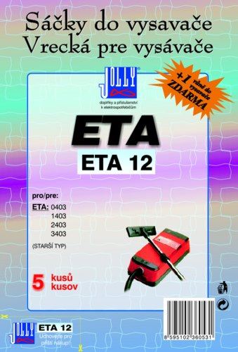 Příslušenství - sáček JOLLY Filtr do vysavače  ETA 12 pro ETA ( 5ks )