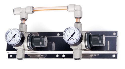 Redukční ventil Lindr Panel - regulace tlaku 2st.