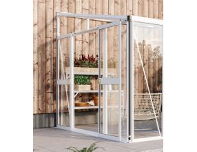 skleník VITAVIA ATHENA 8600 sklo 3 mm + PC 10 mm bílý LG3835 (4)