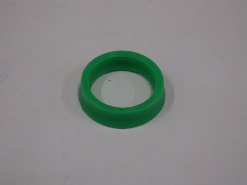 Kroužek 30mm plastový zelený O25, 50LS10VA67