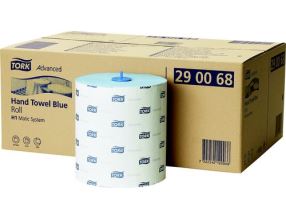 Ručníky Tork Advanced H1 v Matic roli, papírové, modré. 6ks, 150m