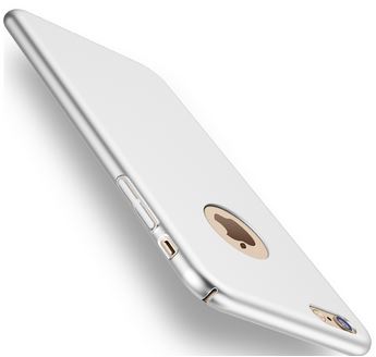 Pouzdro na mobil SIXTOL Plastový kryt pro Apple iPhone 7, stříbrný