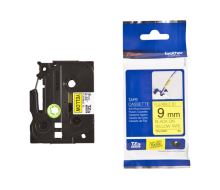 Páska Brother TZE-FX621, 9mm, žlutá/černá, s flexibilní páskou, délka 8m