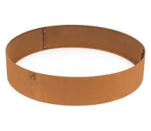 Zahradní obrubník G21 100 x 20 cm, kruhový, Corten