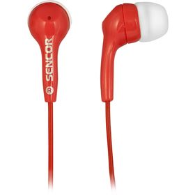 Sluchátka do uší - miniaturní SENCOR SEP 120 RED
