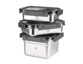 Set G21 nerezových vakuovacích dóz, 3 ks (3)