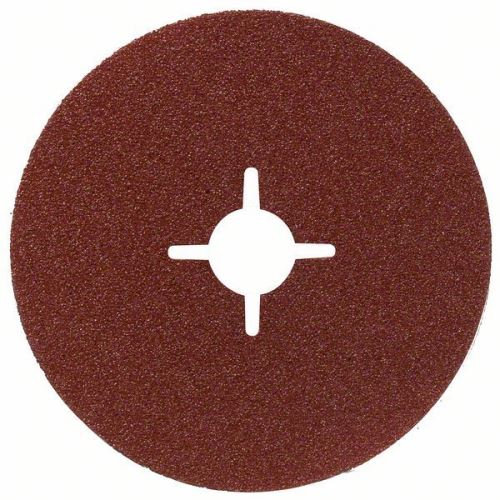 Brusný disk 115 mm BOSCH Fíbrový brusný kotouč R444, Expert for Metal; 115 mm, 22 mm, 80 - 3165140162876