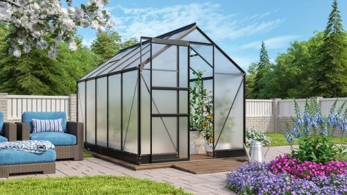 skleník VITAVIA APOLLO 6200 PC 4 mm černý LG4407