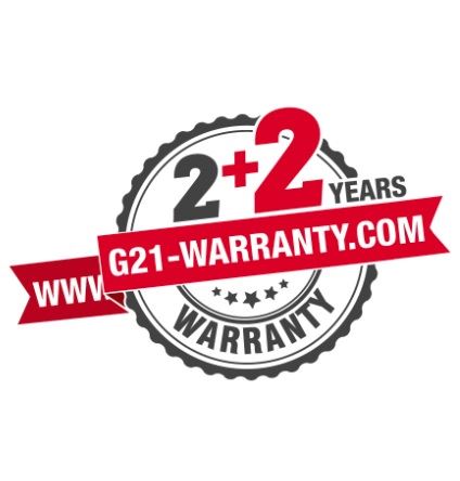 G21 Prodloužená záruka 2 plus 2 roky (nutná registrace v systému výrobce G21 viz uvedený odkaz)