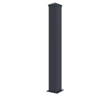 Sloupek G21 pro plotové pole 10x89 cm s patkou, antracitový