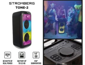 Repro Stromberg Párty TONE 2 Bluetooth s mikrofonem 80W (2)