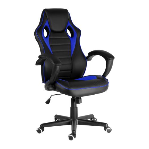 Herní židle NEOSEAT NS-015 černo-modrá
