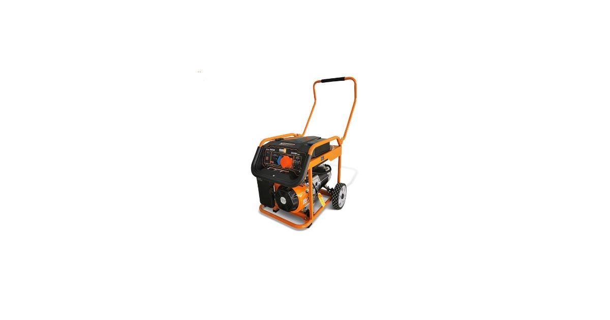 Stavební benzínový generátor 8500 W - technologie AVR FEIDER FG8500RS ...