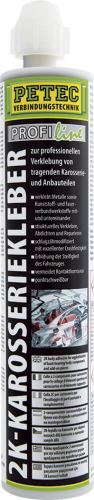 Chemotechnika na karosérii PETEC Verbindungstechnik GmbH Lepidlo pro lepení nosných dílů karosérií - PETEC 2K-Karosseriekleber