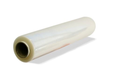 Fixační fólie stretch š. 500mm tl. 23my, 2 kg, transparentní, dutinka 240g