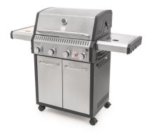 Plynový gril G21 Alabama Silver BBQ Premium Line, 5 hořáků + zdarma redukční ventil