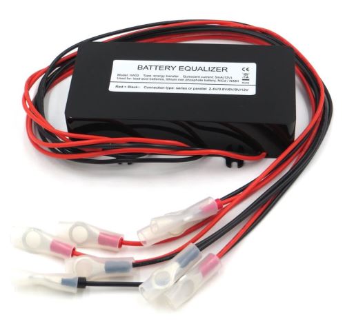 Balancér GOOWEI ENERGY 4x až 12V, pro Pb, Li, VRLA, LFP baterie