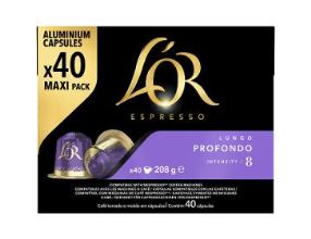 Kapsle NESPRESSO LOR Espresso Lungo Profondo 40 ks