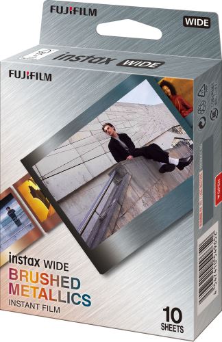 Instantní film Fujifilm instax WIDE BRUSHED METAL 10 fotografií