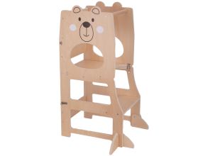 Hračka 2Kids Toys Učící věž 3 v 1 Medvídek