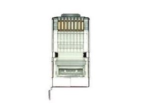 Konektor RJ45 STP 8p8c, Cat 5e, drát, zemnící očko (2)