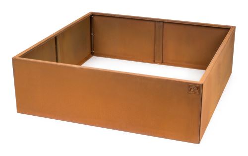 Vyvýšený záhon G21 102 x 32 x 102 cm, Corten