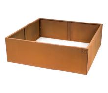 Vyvýšený záhon G21 102 x 32 x 102 cm, Corten