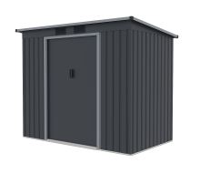 plechový domek LANITPLAST HALLE 74 ANTRACIT LG4023 plechový domek LANITPLAST HALLE 74 ANTRACIT LG4023
