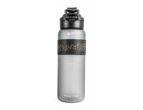 Láhev G21 na pití 1000 ml 2v1, šedá zmrzlá (2)