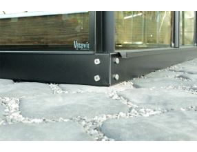 skleník VITAVIA URANUS 9900 čiré sklo 3 mm černý LG3562 (2)