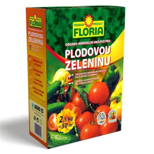 Hnojivo AGRO Hnojivo  FLORIA pro plodovou zel. 2,5 kg