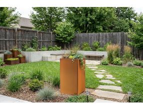 Květináč G21 Corten Square, 50 x 100 x 50 cm (10)