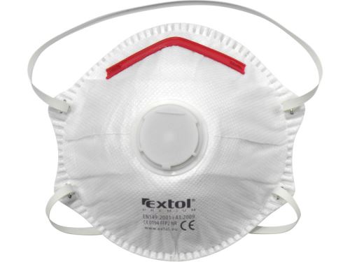 Respirátor EXTOL PREMIUM respirátory s výdechovým ventilem FFP2, sada 5ks, tvarované, 8856724