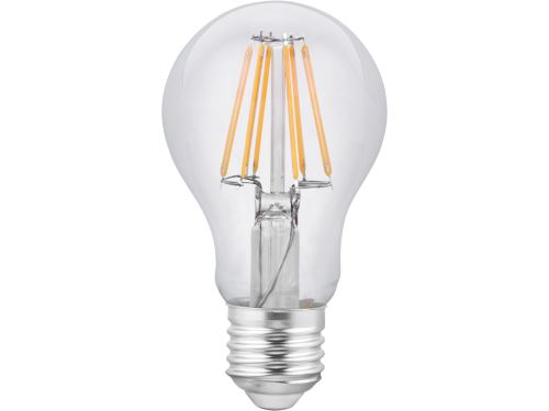 LED žárovka EXTOL LIGHT žárovka LED 360°, 600lm, 6W, E27, teplá bílá, 43040