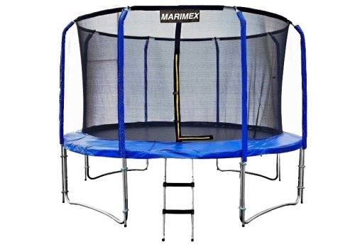 Trampolína Marimex 396 cm + vnitřní ochranná síť + žebřík ZDARMA - ROZBALENO 0127726R