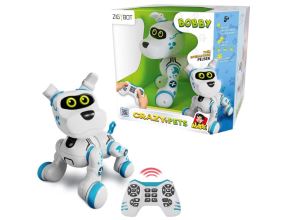 Robot MaDe Zigybot Robotický pes BOBBY, dotykové senzory, ovladač, 29 x 28 x 24 cm