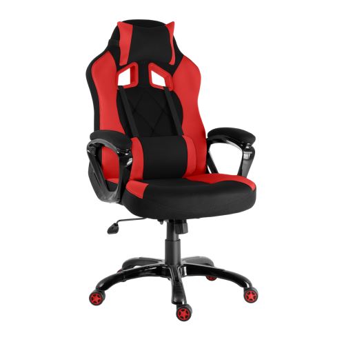 Herní židle SebiX NSX18 TEX černo-červená