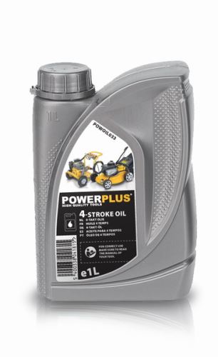 Motorový olej POWERPLUS POWOIL033 - Olej do 4-taktních motorů, 1 litr
