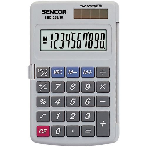 Kapesní kalkulačka SENCOR SEC 229/ 10