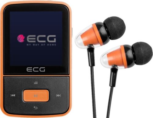 MP3 ECG PMP 30 8GB Black&Orange