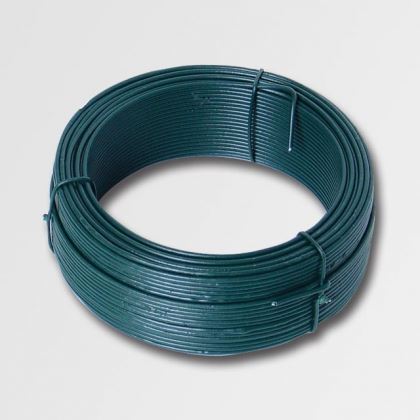 Vázací drát XTline 42256, Napínací drát 3.4mmx50M zelený PVC