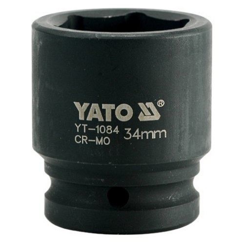 Nástrčná hlavice YATO Nástavec 3/4 rázový šestihranný, 34 mm, CrMo, YT-1084
