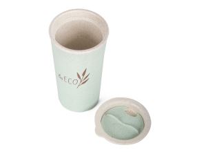 Eko kelímek G21 beECO Latte 450 ml, zelený (3)