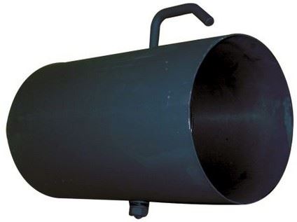 roura kouřová s klap.125mm/ 250 t.1,5mm ČER